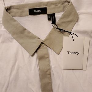 New Theory polo shirt.
